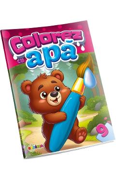 Colorez cu apa 9: Ursulet