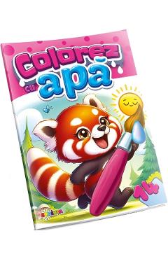 Colorez cu apa 14: Panda rosu