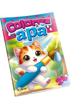 Colorez cu apa 24: Pisicuta