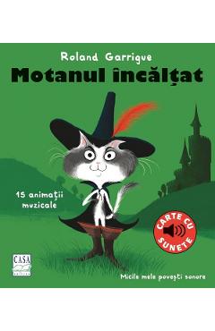 Motanul incaltat. Carte cu sunete