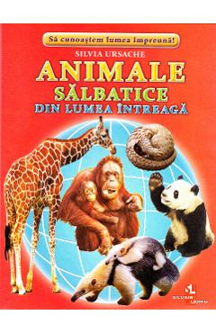 Animale salbatice din intreaga lume - 32 Cartonase - Silvia Ursache