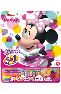 Set pentru desen. Giga block. Minnie 5 in 1