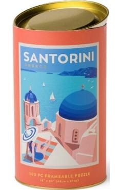 Puzzle in tub 500 piese: Santorini