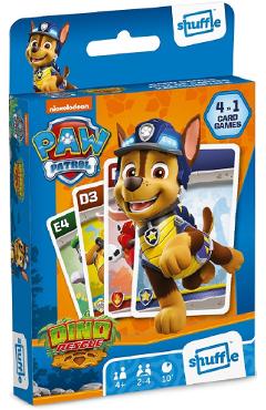 Joc de carti: Fun Paw Patrol Dino. 4 in 1