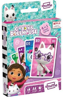 Joc de carti: Gabbys Dollhouse. 4 in 1
