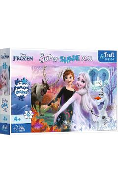 Puzzle 60 Super Shape XXL: Disney Frozen. Surorile dansatoare