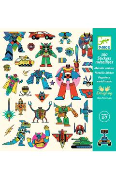 Abtibilduri metalice: Roboti