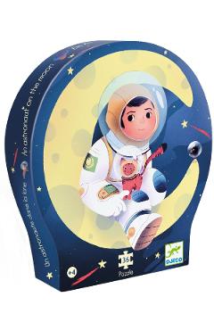 Puzzle 36: Astronaut pe Luna