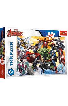 Puzzle 100: Marvel Avengers. Puterea Razbunatorilor