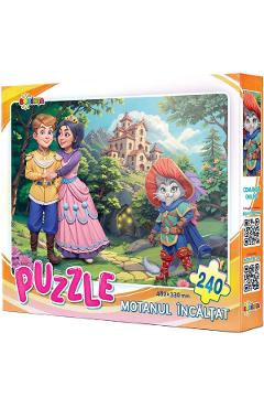 Puzzle 240. Motanul incaltat