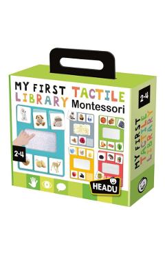 Joc: Prima mea biblioteca tactila Montessori