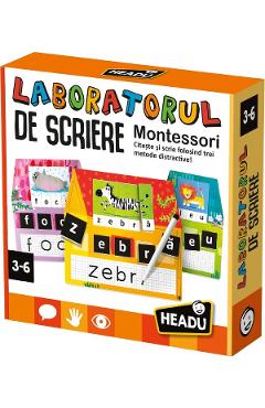 Joc: Laboratorul de scriere Montessori