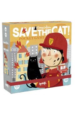 Joc de cooperare: Save The Cat. Pompierii salveaza pisica