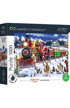Puzzle 1000. Express-ul lui Mos Craciun