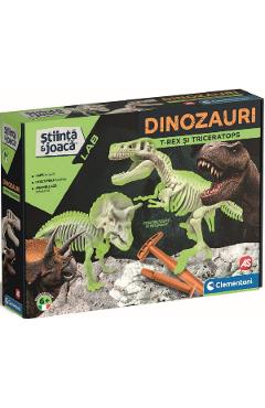 Stiinta si joaca: Dinozauri: T-Rex si Triceratops
