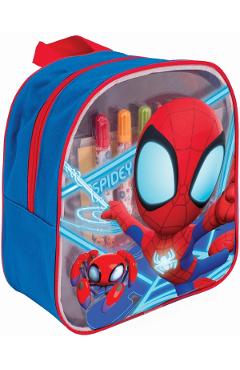 Set desen in ghiozdan. Spidey and his amazing friends