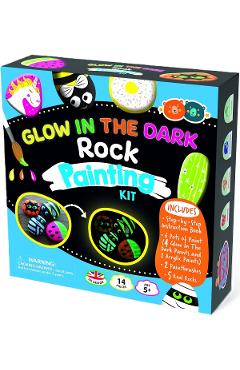 Set de pictat pietre. Glow in the Dark