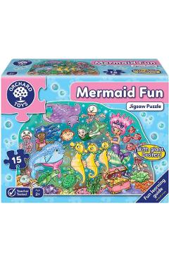 Puzzle de podea: Mermaid Fun