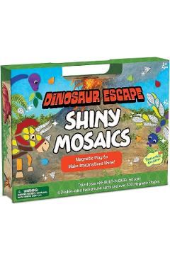 Joc mozaic magnetic: Dinosaur Escape