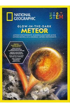Meteorit care straluceste in intuneric. Kit educativ STEM