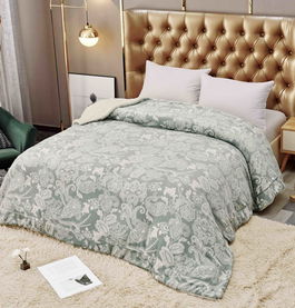 Patura Cocolino pufoasa 200*230cm, model verde deschis