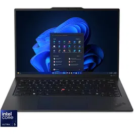 Laptop Lenovo ThinkPad X1 Carbon Gen 12 cu procesor Intel® Core™ Ultra 5 125U pana la 4.3GHz, 14'', WUXGA, IPS, 16GB RAM LPDDR5x, 512GB SSD, Intel® Graphics, Windows® 11 Pro, Black, 3y on-site Premium Care