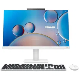 Sistem All-in-One ASUS A5402WVARK cu procesor Intel® Core™ 7 150U pana la 5.4GHz, 23.8'', Full HD, 16GB DDR5, 1TB SSD, Intel® Graphics, No OS, White