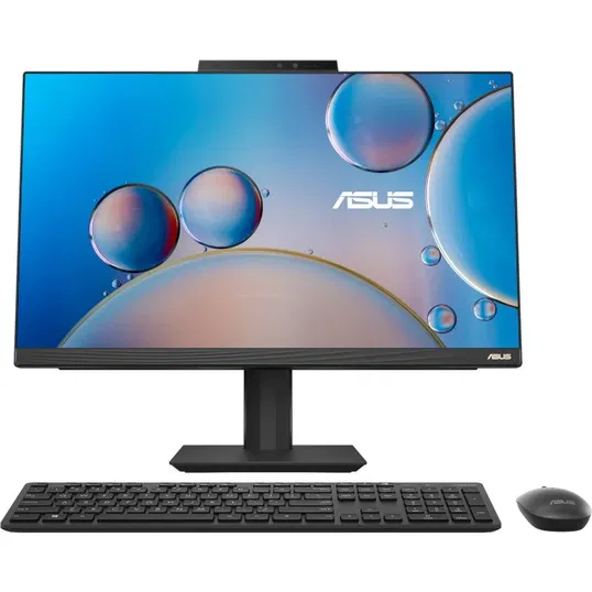 Sistem All-in-One ASUS A5402WVARK cu procesor Intel® Core™ 5 120U pana la 5.0GHz, 23.8'', Full HD, 16GB DDR5, 512GB SSD, Intel® Graphics, No OS, Black