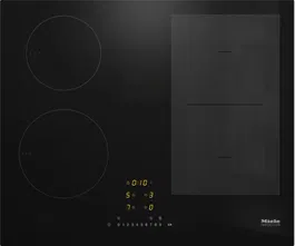 Plita incorporabila inductie Miele KM 7466 FL 125 Edition, 4 zone, 60 cm, PowerFlex, TwinBooster, Con@ctivity