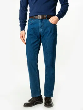 Blugi Barbati Albastru Indigo Comfort Fit All Season BMan0002