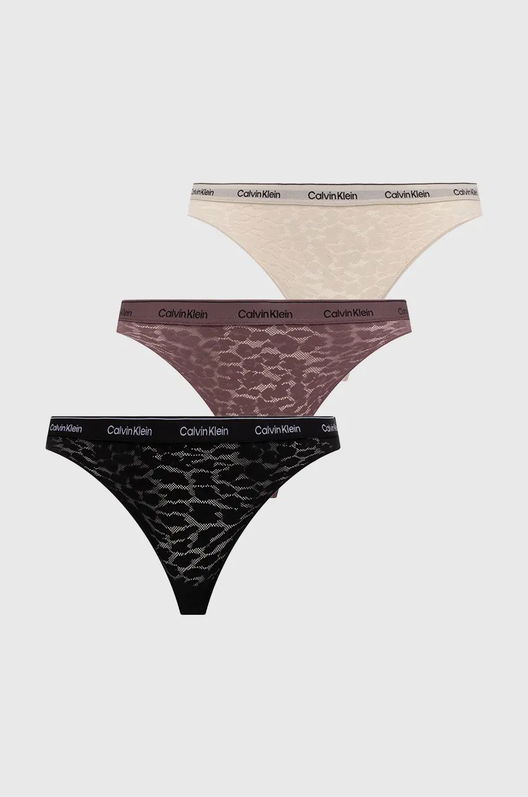 Pack Culoarea Maro, 000QD5069E Calvin Klein Underwear Negru