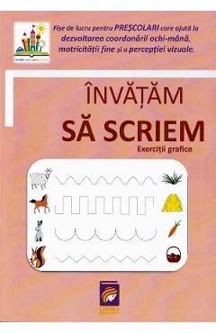 invatam sa scriem. exercitii grafice