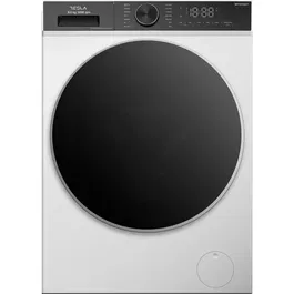 Masina de spalat rufe Tesla WF91480T, 9kg, Clasa A, 1400 RPM, Inverter, 14 programe, LED, Alb