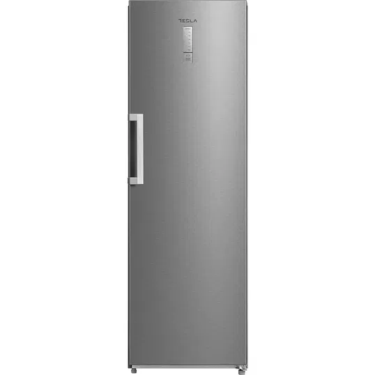 Frigider cu o usa Tesla RS3600FMX, E, 362 L, H185, Total No Frost, Display LED, Usa reversibila, Inox