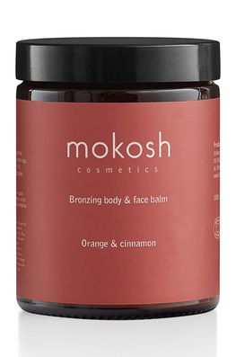 Mokosh Balsam Bronzant Pentru Față și Corp Pomarańcza & Cynamon 180 Ml Portocaliu