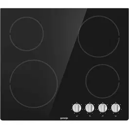 Plita incorporabila Gorenje EC641BSC, electrica, 4 zone de gatit, negru