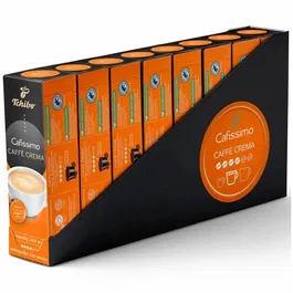 Set 8 x Pods Tchibo Cafissimo Caffe Crema Rich Aroma, 80 Pods, 560 g