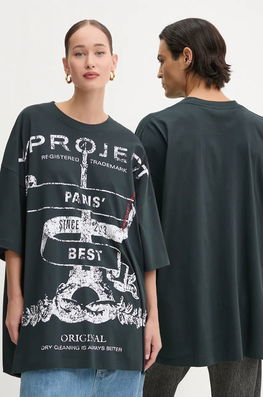 SHIRT Culoarea Negru, Cu Imprimeu, 204TS002 Y/Project