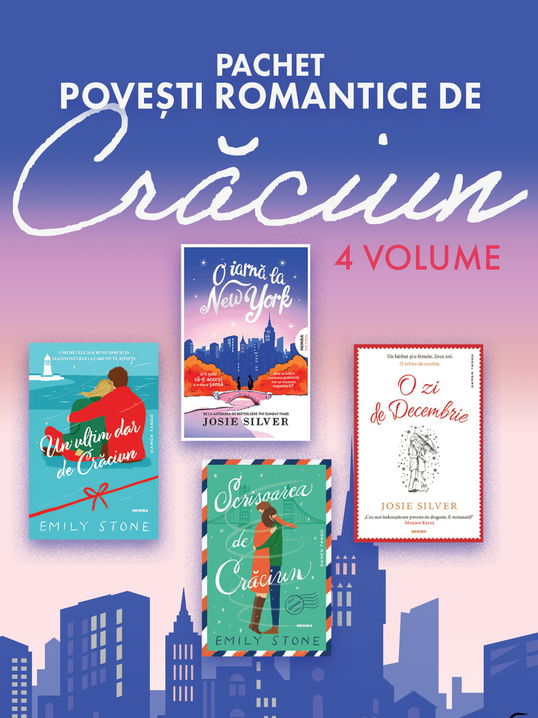 Pachet Povești romantice de Crăciun 4 vol.