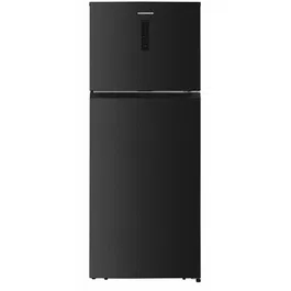Frigider cu doua usi Heinner HF-HM415NFDXE++, Full No Frost, compresor Inverter, clasa E, capacitate 415 L, display Touch, Iluminare LED,blocare acces copii, usi reversibile, H 178 cm, Inox Antracit