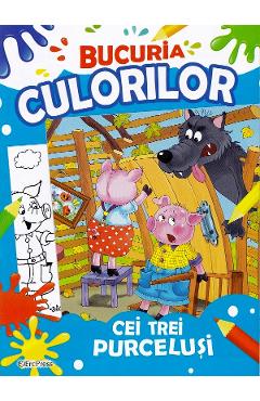 Bucuria culorilor. Cei trei purcelusi