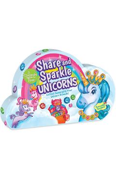 Joc de societate: Share and Sparkle Unicorns