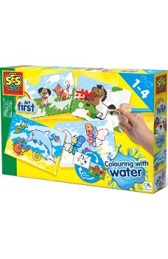 Set de colorat cu apa