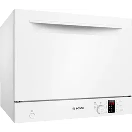 Masina de spalat vase Bosch SKS2ITW00E, compacta independenta, 6 seturi, 55 cm, Alb