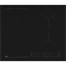 Plita incorporabila cu inductie AEG NII64B30AZ, 60 cm, Hob2Hood, Sense Boil, Functie punte, SaphirMatt