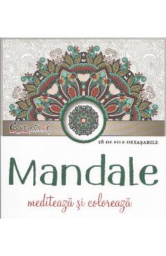 Mandale. Mediteaza si coloreaza
