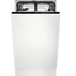 Masina de spalat vase incorporabila Electrolux EEA12100L, 45cm, 9 seturi, 5 programe, Clasa F, negru
