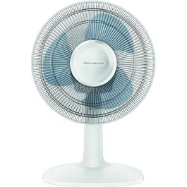 Ventilator de birou ROWENTA Essential+ VU2310F0, 28W, 2 trepte de viteza, compact, Alb