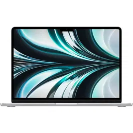 Laptop Apple MacBook Air 13 cu procesor Apple M2, 8 nuclee CPU si 8 nuclee GPU, 16GB RAM, 256GB SSD, Silver, Manual RO