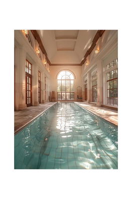 HARTMAN Afiș Ai Art Vintage Pools 30 X 40 Cm Multicolor